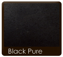 Quartz Plan de travail Cuisine Black Pure